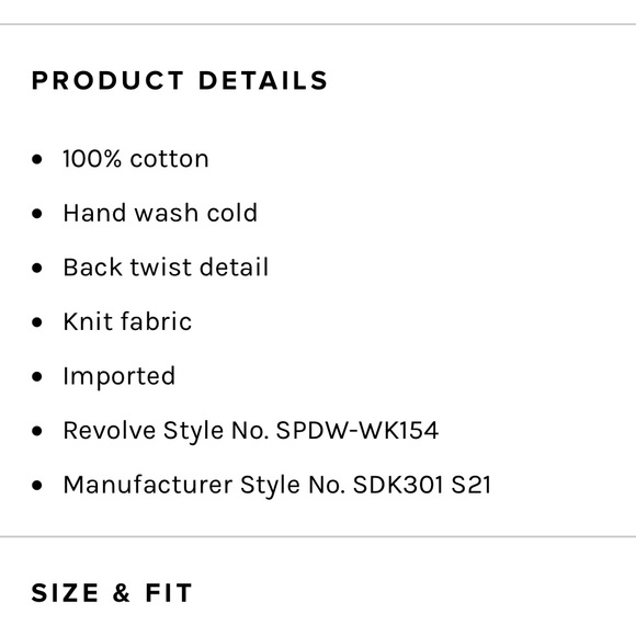 Superdown Trish Knot Sweater Revolve Size XS - Picture 4 of 6